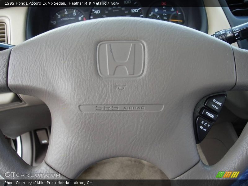 Heather Mist Metallic / Ivory 1999 Honda Accord LX V6 Sedan