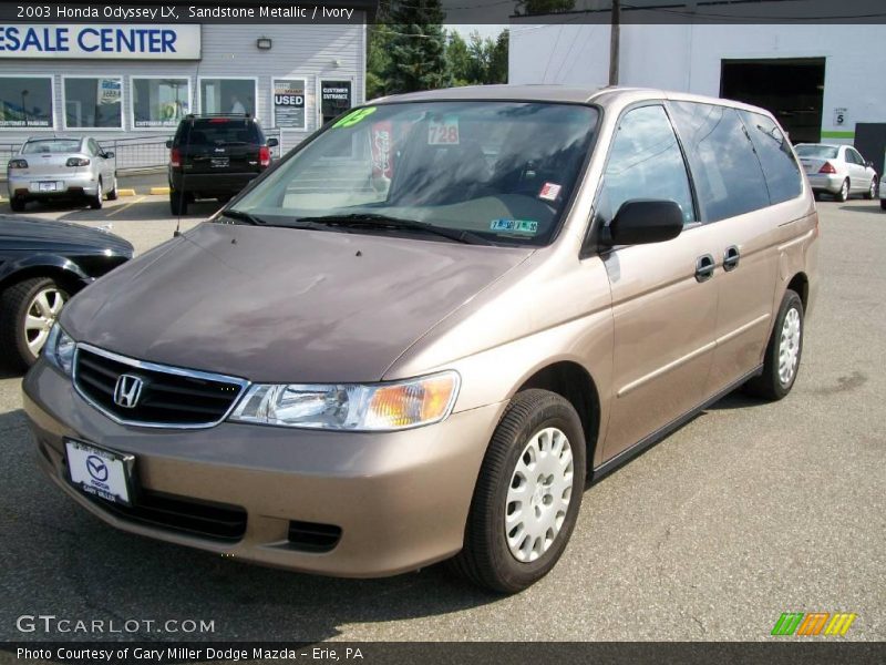 Sandstone Metallic / Ivory 2003 Honda Odyssey LX