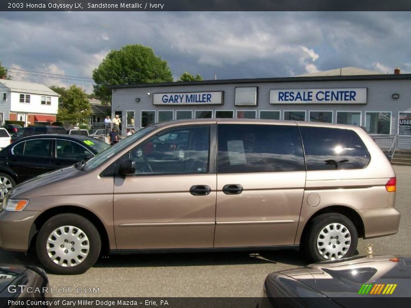 Sandstone Metallic / Ivory 2003 Honda Odyssey LX