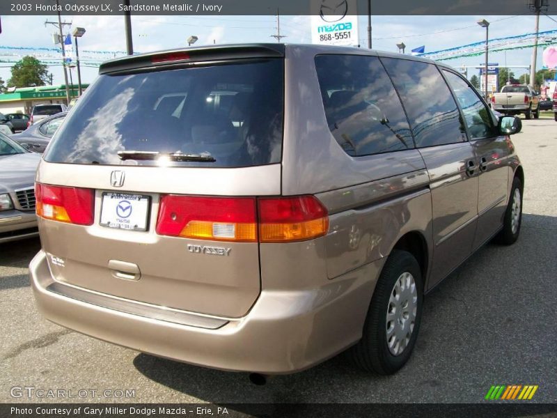 Sandstone Metallic / Ivory 2003 Honda Odyssey LX