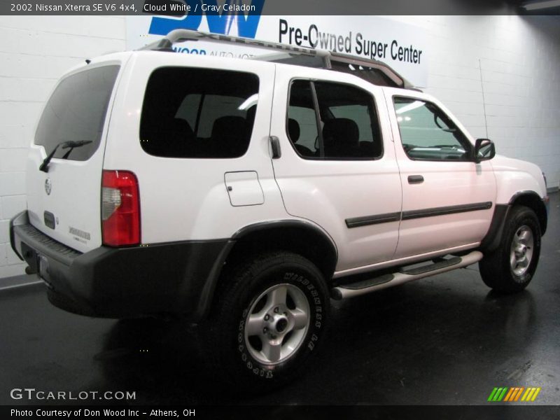 Cloud White / Gray Celadon 2002 Nissan Xterra SE V6 4x4