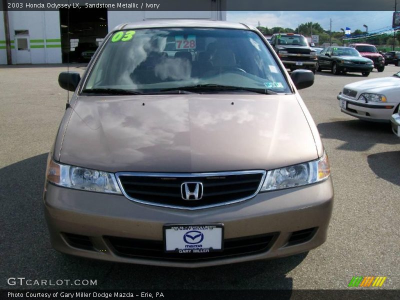 Sandstone Metallic / Ivory 2003 Honda Odyssey LX