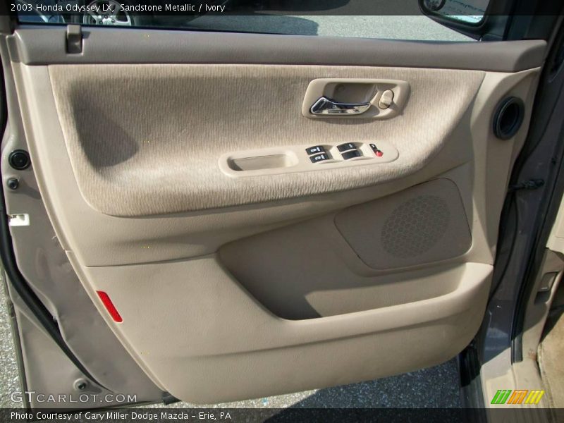 Sandstone Metallic / Ivory 2003 Honda Odyssey LX