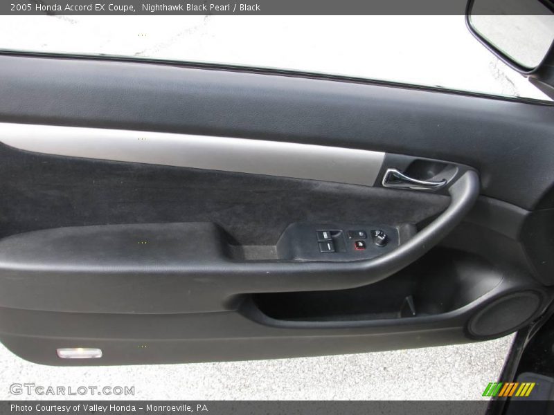 Nighthawk Black Pearl / Black 2005 Honda Accord EX Coupe