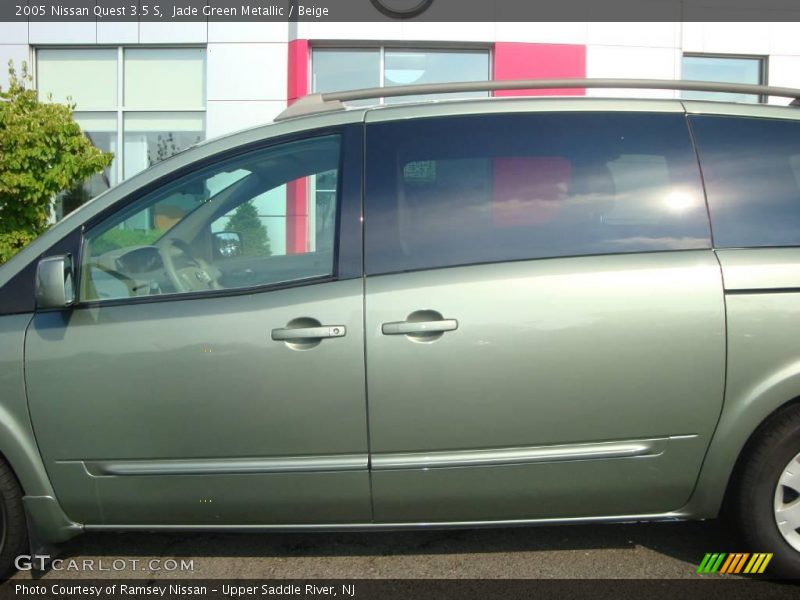 Jade Green Metallic / Beige 2005 Nissan Quest 3.5 S