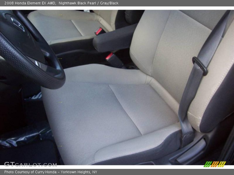 Nighthawk Black Pearl / Gray/Black 2008 Honda Element EX AWD