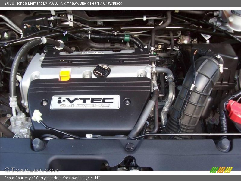 Nighthawk Black Pearl / Gray/Black 2008 Honda Element EX AWD