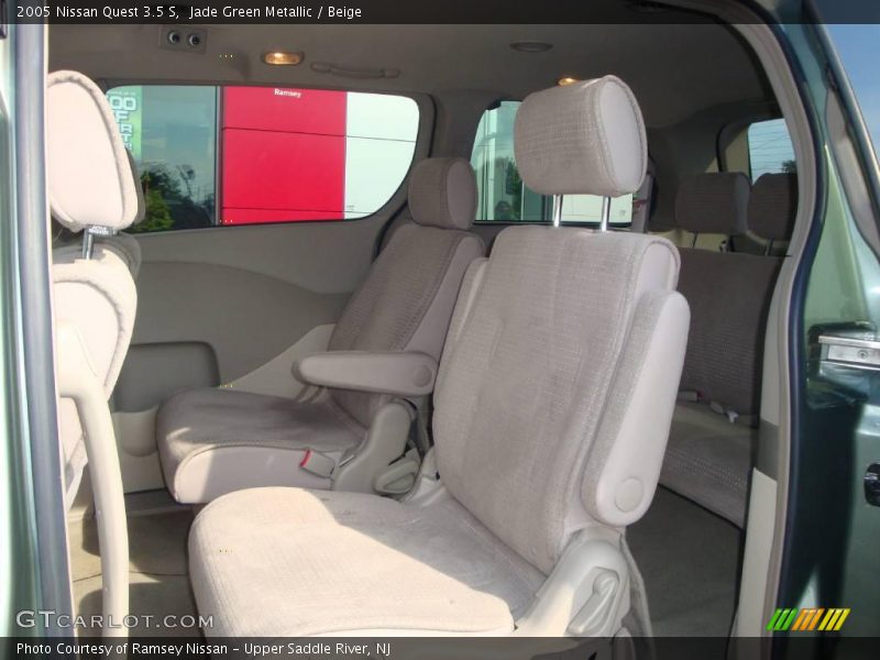Jade Green Metallic / Beige 2005 Nissan Quest 3.5 S
