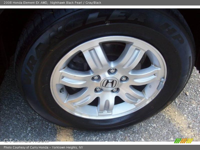 Nighthawk Black Pearl / Gray/Black 2008 Honda Element EX AWD