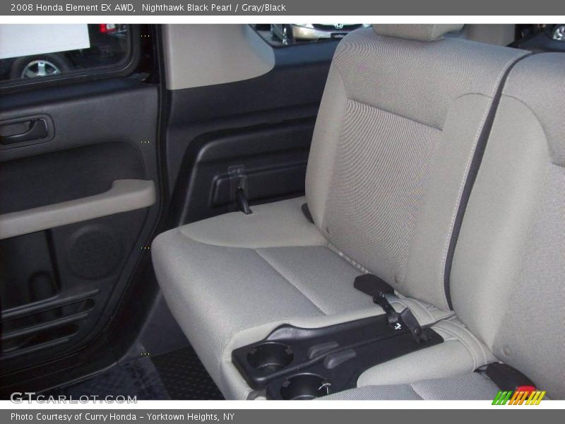 Nighthawk Black Pearl / Gray/Black 2008 Honda Element EX AWD