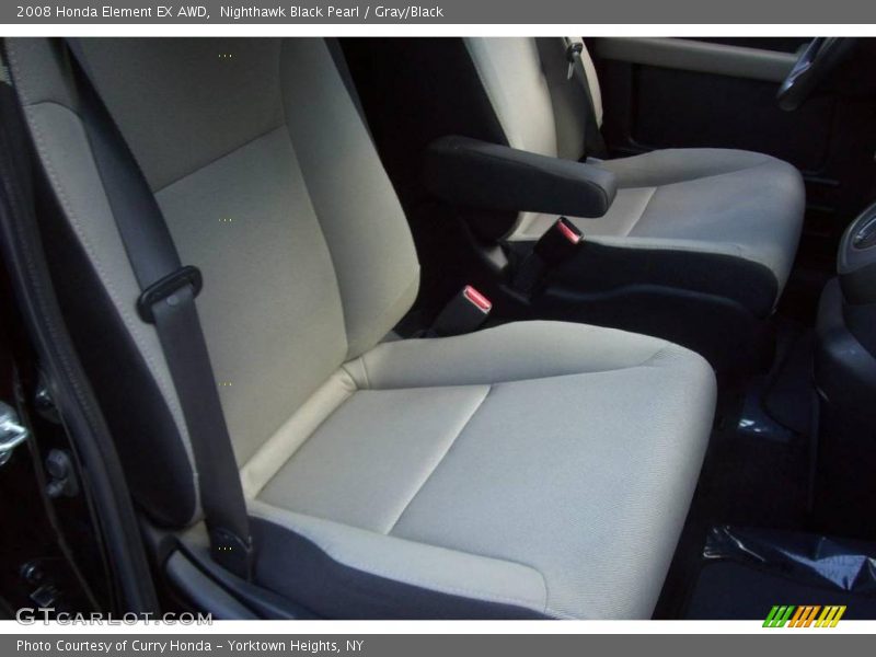 Nighthawk Black Pearl / Gray/Black 2008 Honda Element EX AWD
