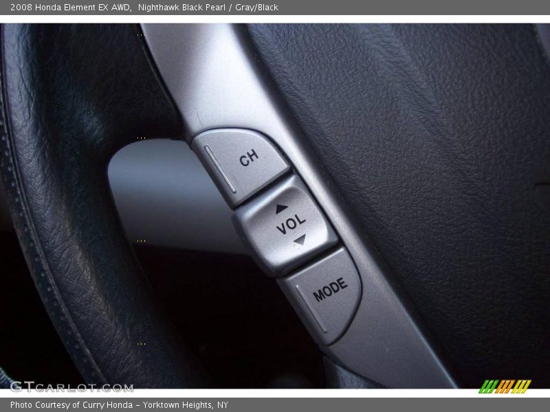 Nighthawk Black Pearl / Gray/Black 2008 Honda Element EX AWD