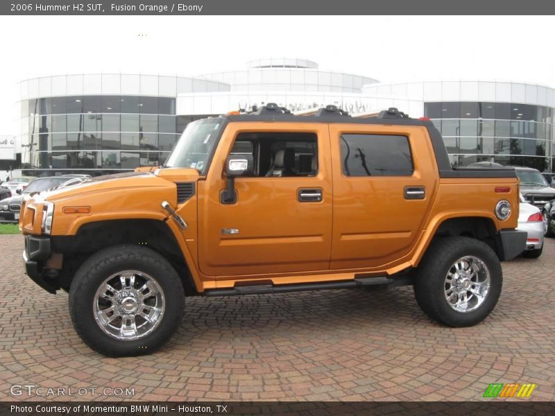 Fusion Orange / Ebony 2006 Hummer H2 SUT