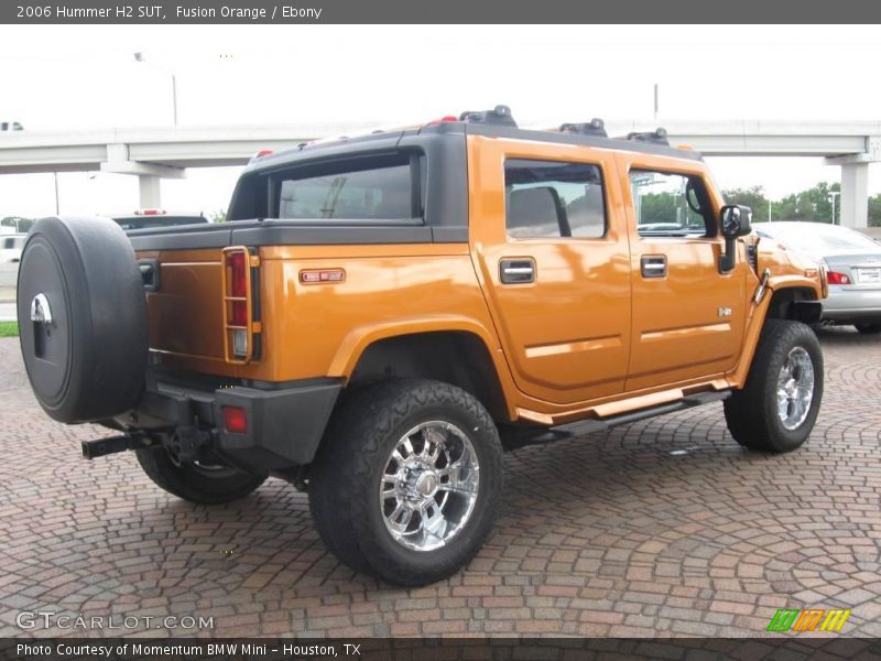 Fusion Orange / Ebony 2006 Hummer H2 SUT