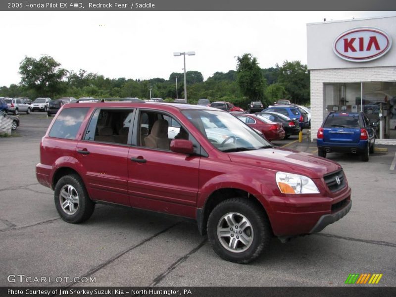 Redrock Pearl / Saddle 2005 Honda Pilot EX 4WD