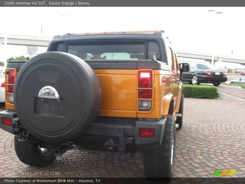 Fusion Orange / Ebony 2006 Hummer H2 SUT