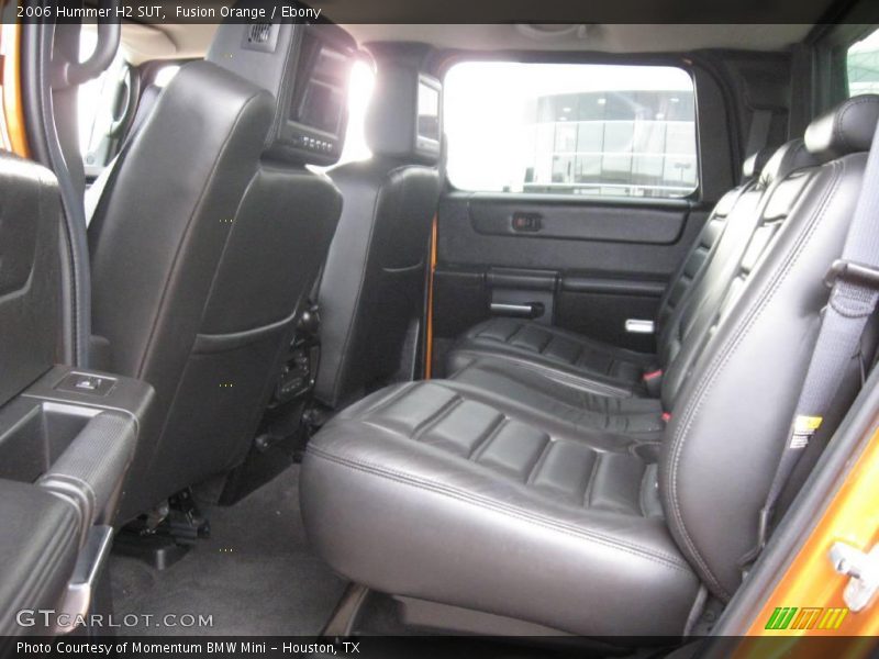Fusion Orange / Ebony 2006 Hummer H2 SUT