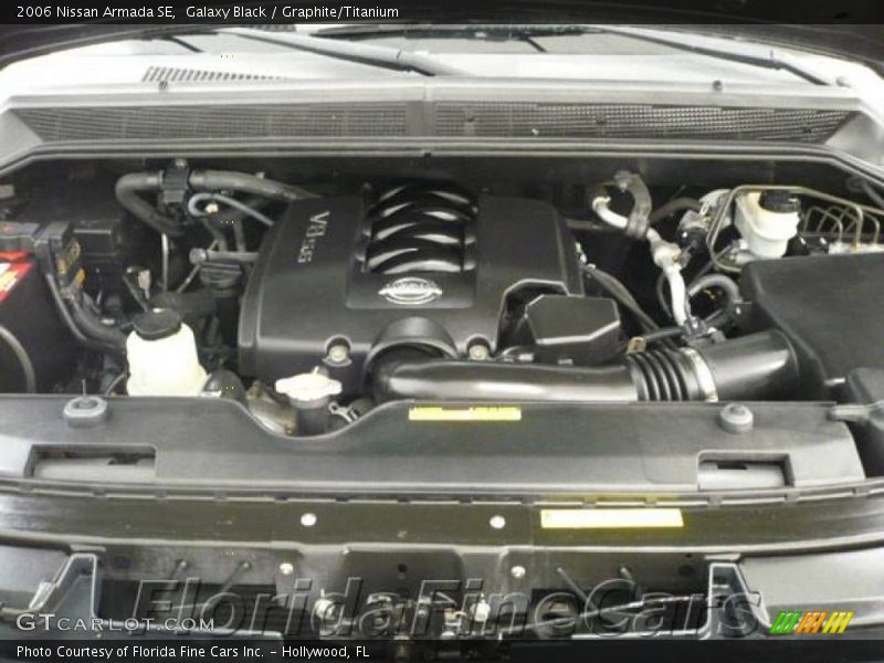 Galaxy Black / Graphite/Titanium 2006 Nissan Armada SE