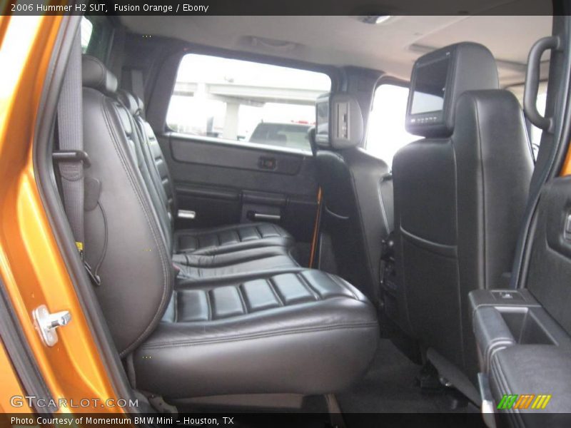 Fusion Orange / Ebony 2006 Hummer H2 SUT