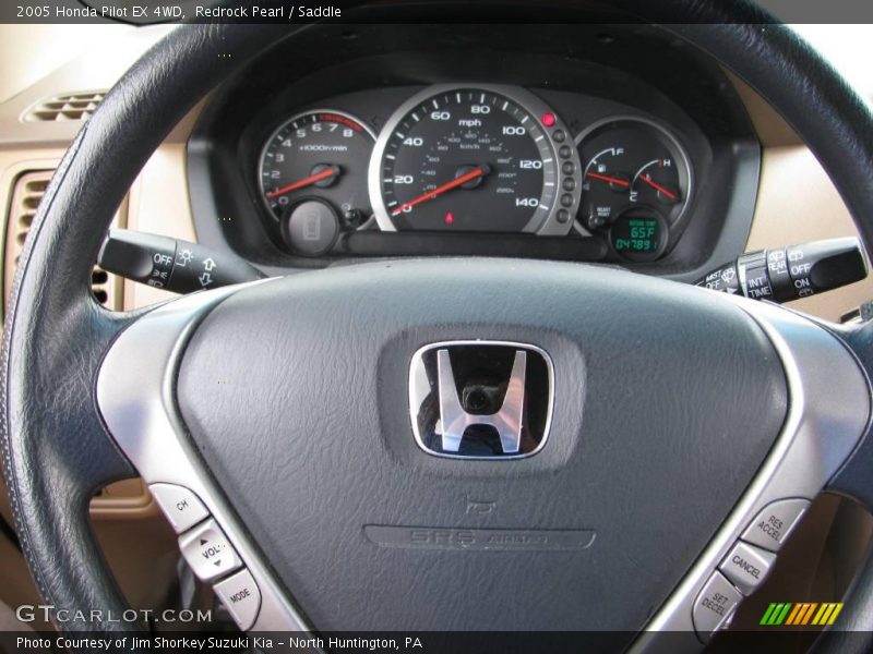 Redrock Pearl / Saddle 2005 Honda Pilot EX 4WD