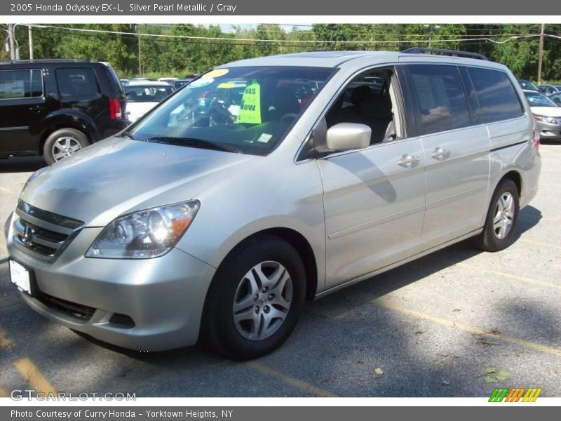 Silver Pearl Metallic / Gray 2005 Honda Odyssey EX-L