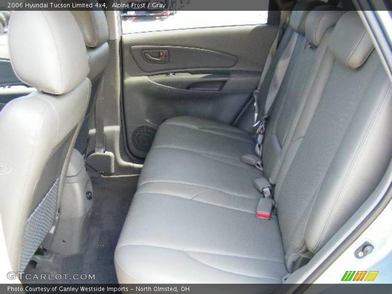 Alpine Frost / Gray 2006 Hyundai Tucson Limited 4x4