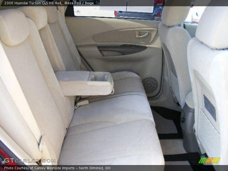 Mesa Red / Beige 2006 Hyundai Tucson GLS V6 4x4