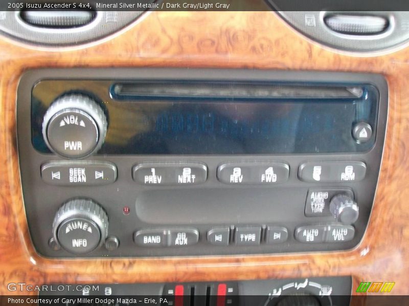 Mineral Silver Metallic / Dark Gray/Light Gray 2005 Isuzu Ascender S 4x4