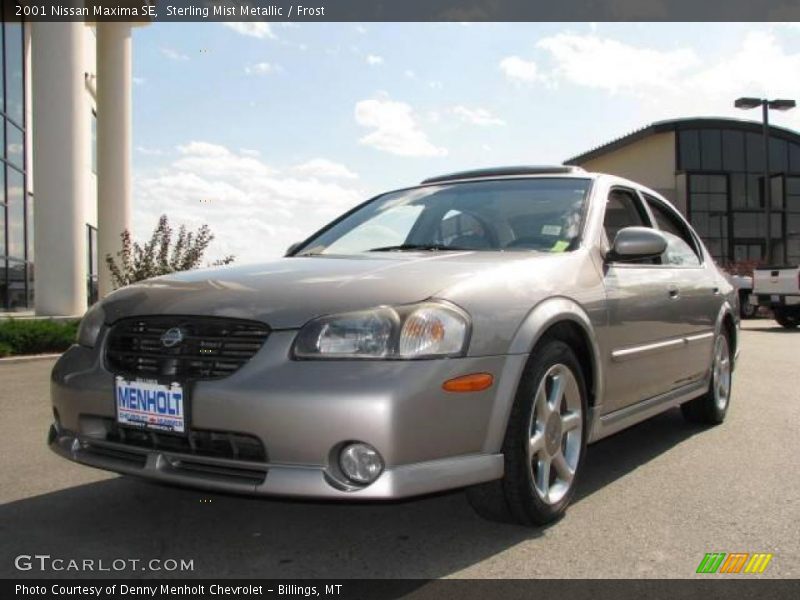 Sterling Mist Metallic / Frost 2001 Nissan Maxima SE