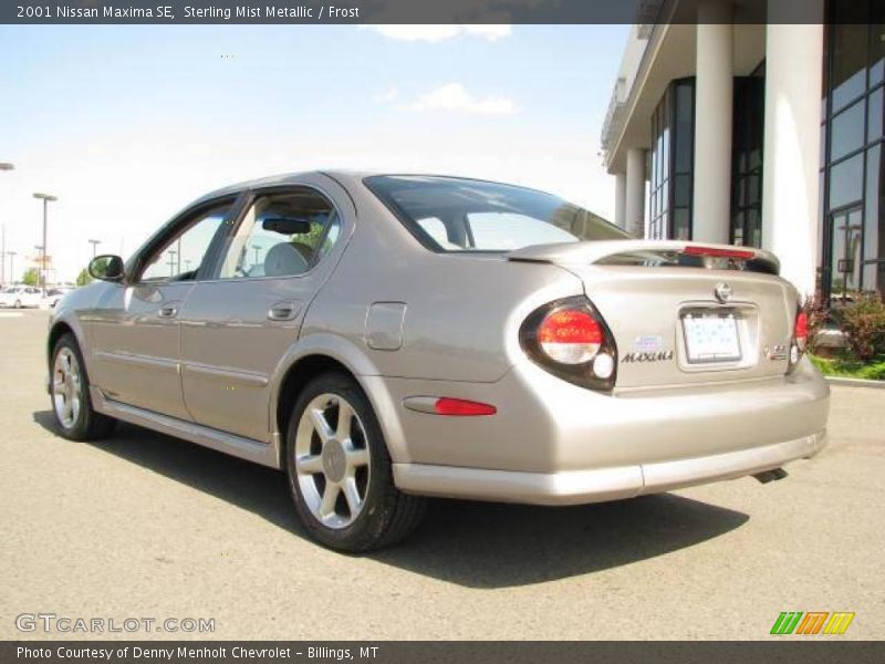 Sterling Mist Metallic / Frost 2001 Nissan Maxima SE