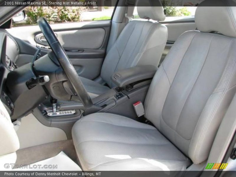 Sterling Mist Metallic / Frost 2001 Nissan Maxima SE