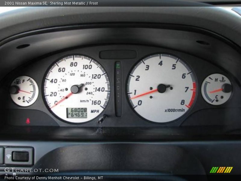 Sterling Mist Metallic / Frost 2001 Nissan Maxima SE