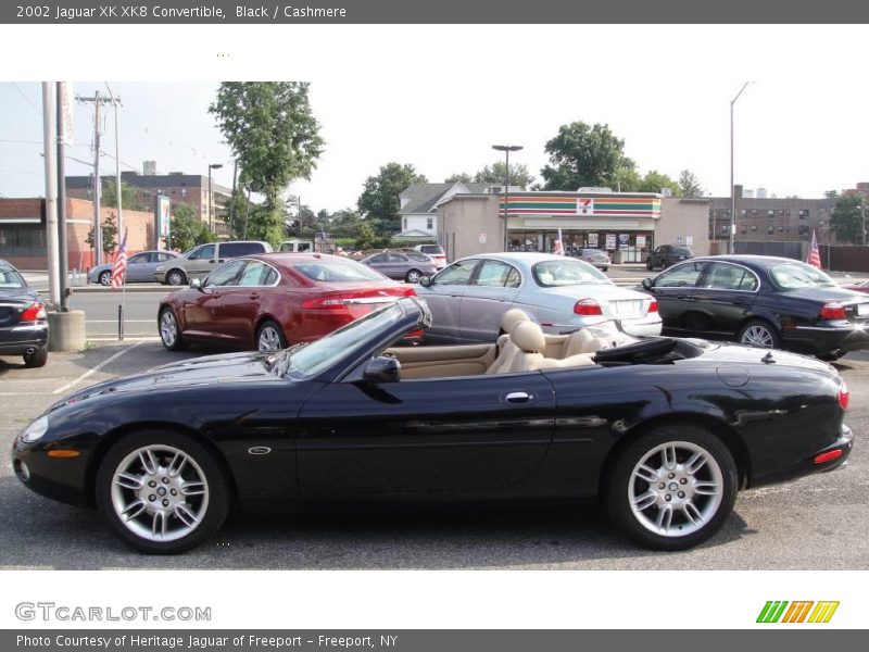 Black / Cashmere 2002 Jaguar XK XK8 Convertible