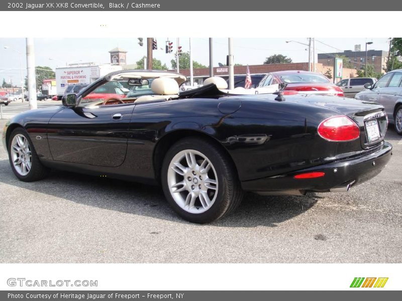 Black / Cashmere 2002 Jaguar XK XK8 Convertible