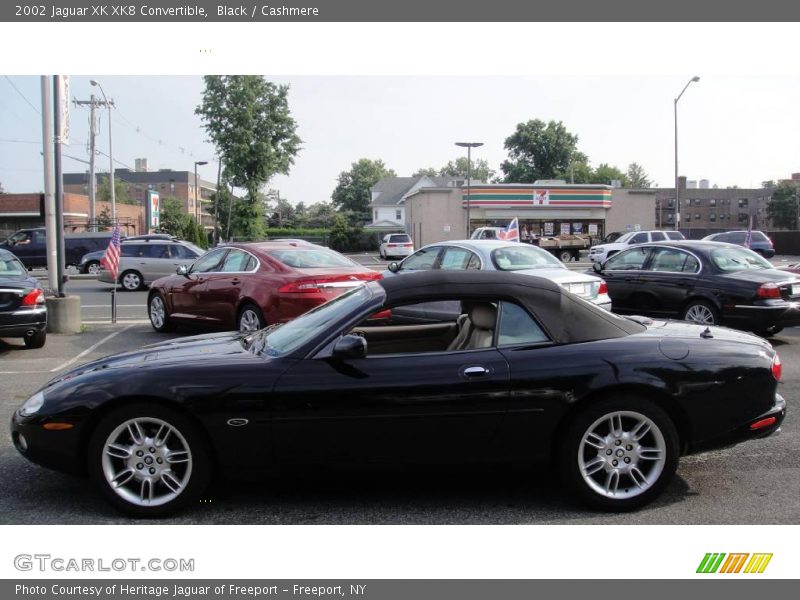 Black / Cashmere 2002 Jaguar XK XK8 Convertible