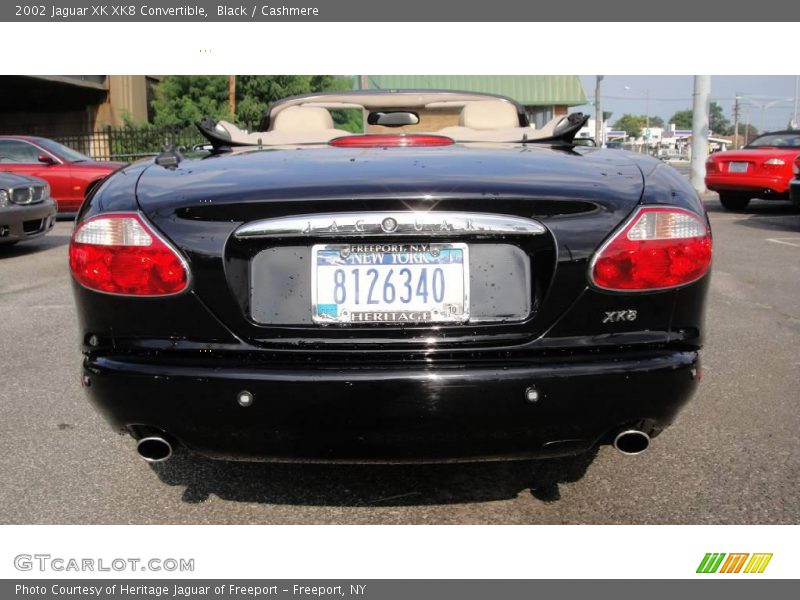 Black / Cashmere 2002 Jaguar XK XK8 Convertible