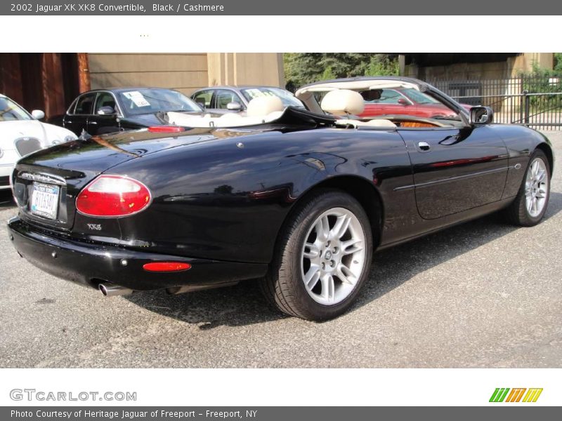 Black / Cashmere 2002 Jaguar XK XK8 Convertible