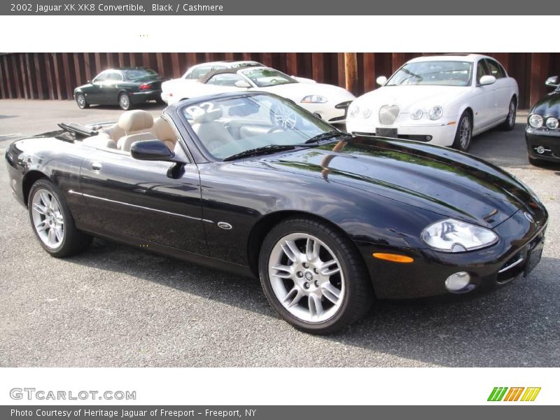 Black / Cashmere 2002 Jaguar XK XK8 Convertible