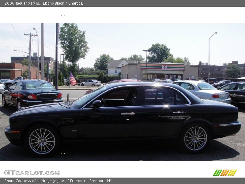 Ebony Black / Charcoal 2006 Jaguar XJ XJ8