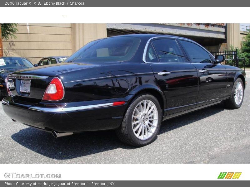 Ebony Black / Charcoal 2006 Jaguar XJ XJ8