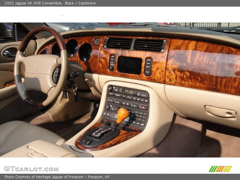 Black / Cashmere 2002 Jaguar XK XK8 Convertible