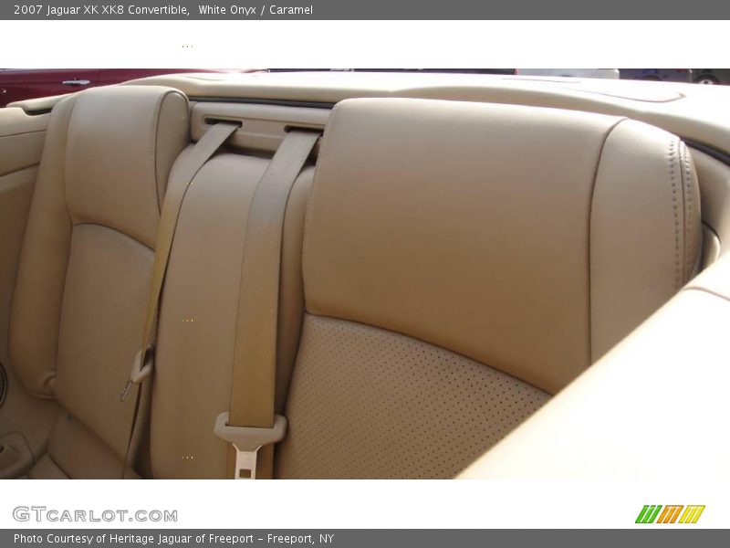 White Onyx / Caramel 2007 Jaguar XK XK8 Convertible