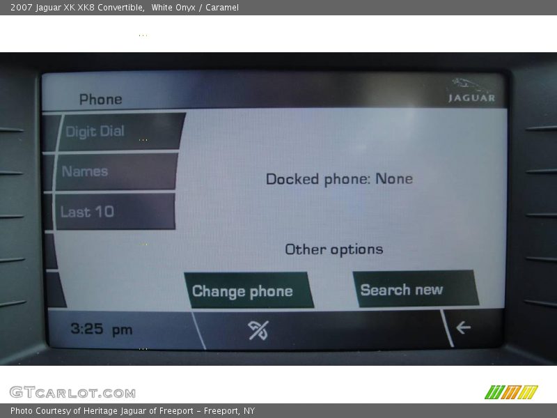 White Onyx / Caramel 2007 Jaguar XK XK8 Convertible