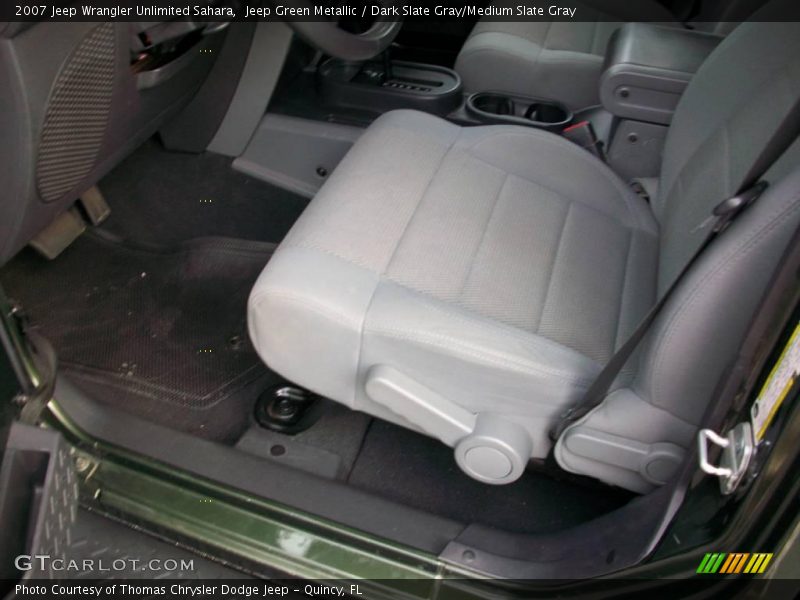 Jeep Green Metallic / Dark Slate Gray/Medium Slate Gray 2007 Jeep Wrangler Unlimited Sahara