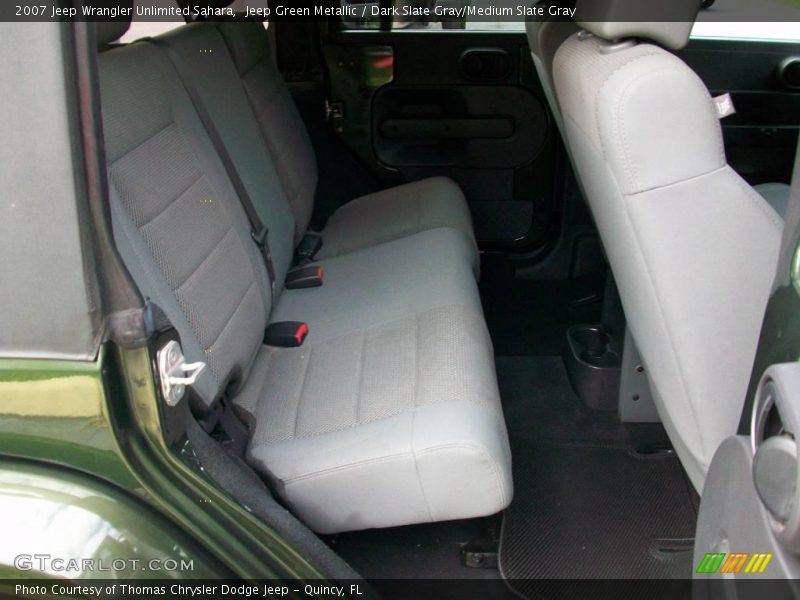 Jeep Green Metallic / Dark Slate Gray/Medium Slate Gray 2007 Jeep Wrangler Unlimited Sahara