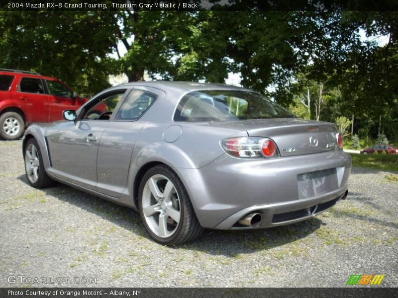 Titanium Gray Metallic / Black 2004 Mazda RX-8 Grand Touring
