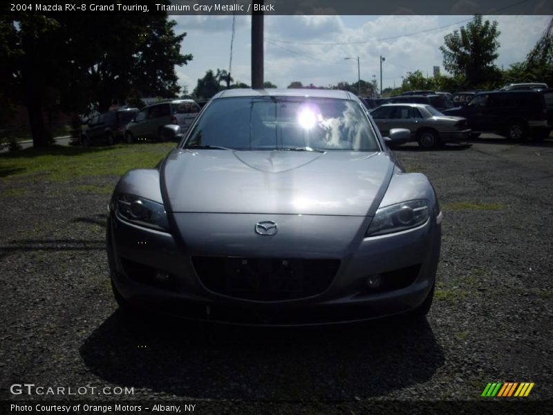 Titanium Gray Metallic / Black 2004 Mazda RX-8 Grand Touring