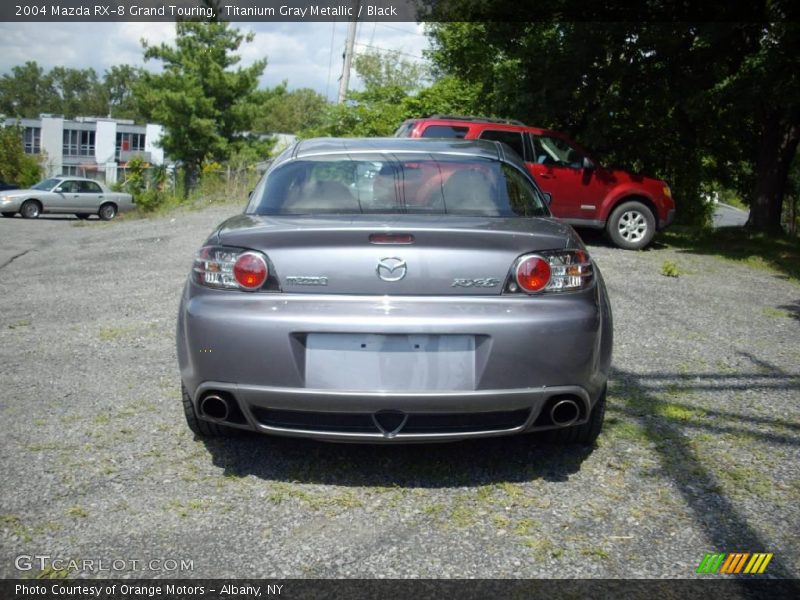 Titanium Gray Metallic / Black 2004 Mazda RX-8 Grand Touring