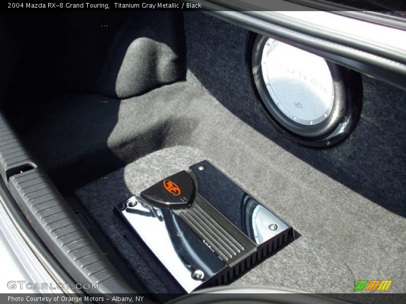 Titanium Gray Metallic / Black 2004 Mazda RX-8 Grand Touring