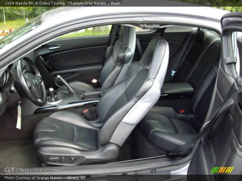 Titanium Gray Metallic / Black 2004 Mazda RX-8 Grand Touring